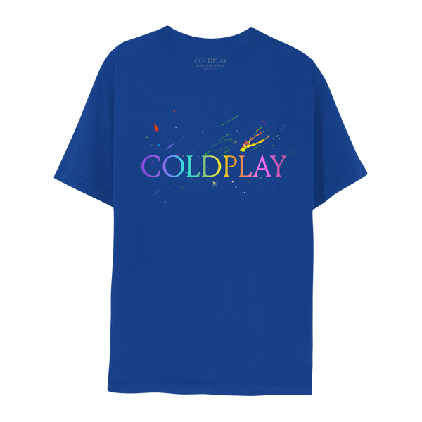 WEMBLEY MUSIC OF THE SPHERES LIMITED EDITION TOUR TEE - BLUE