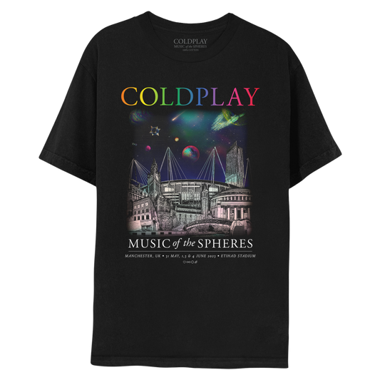 COIMBRA MAY 17 MUSIC OF THE SPHERES TOUR TEE - Limited Edition