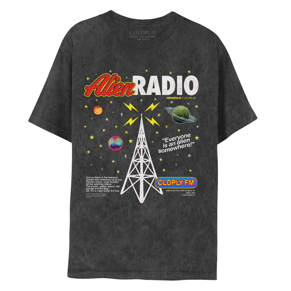 ALIEN RADIO MUSIC OF THE SPHERES WORLD TOUR 2025