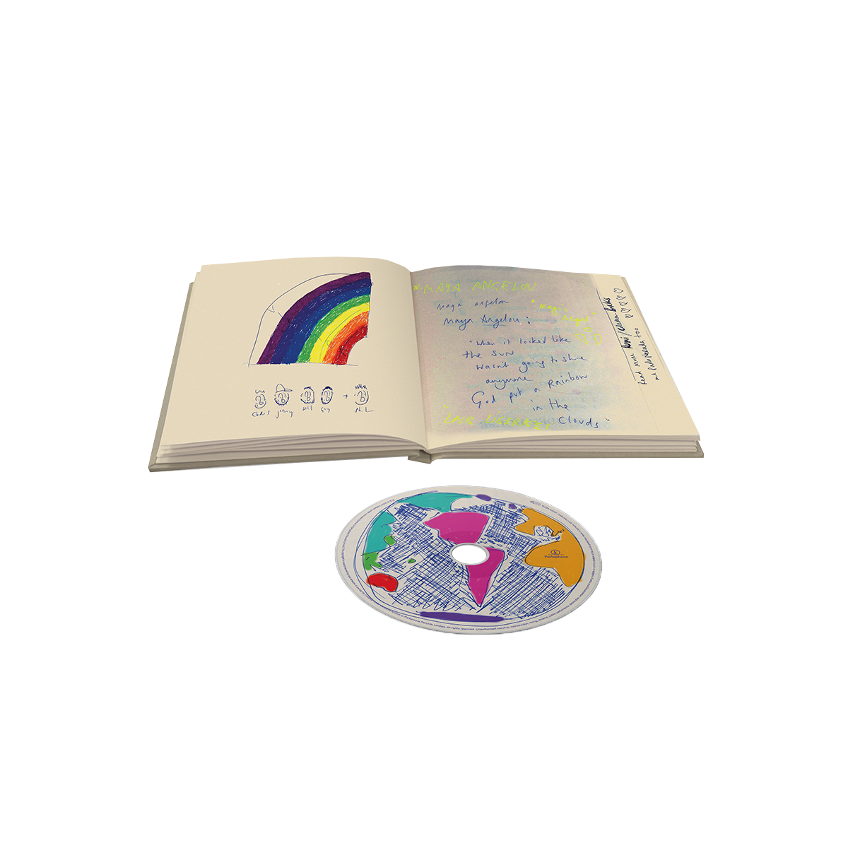 MOON MUSiC - NOTEBOOK EDITION CD – Coldplay UK