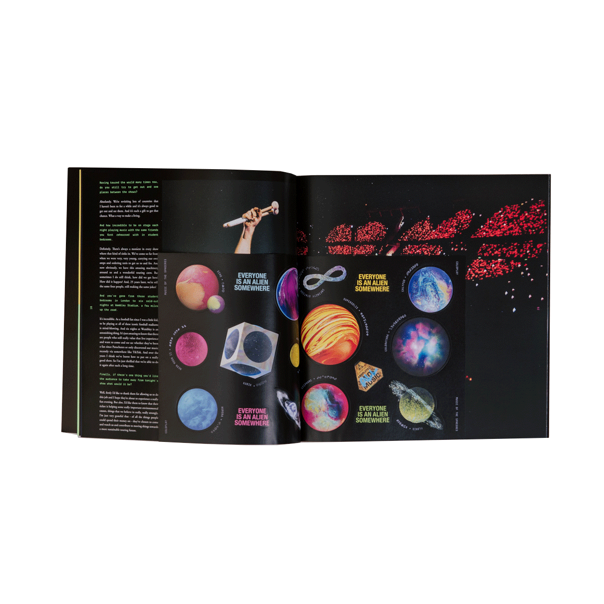 Music Of The Spheres 2024 Tourbook – Coldplay UK