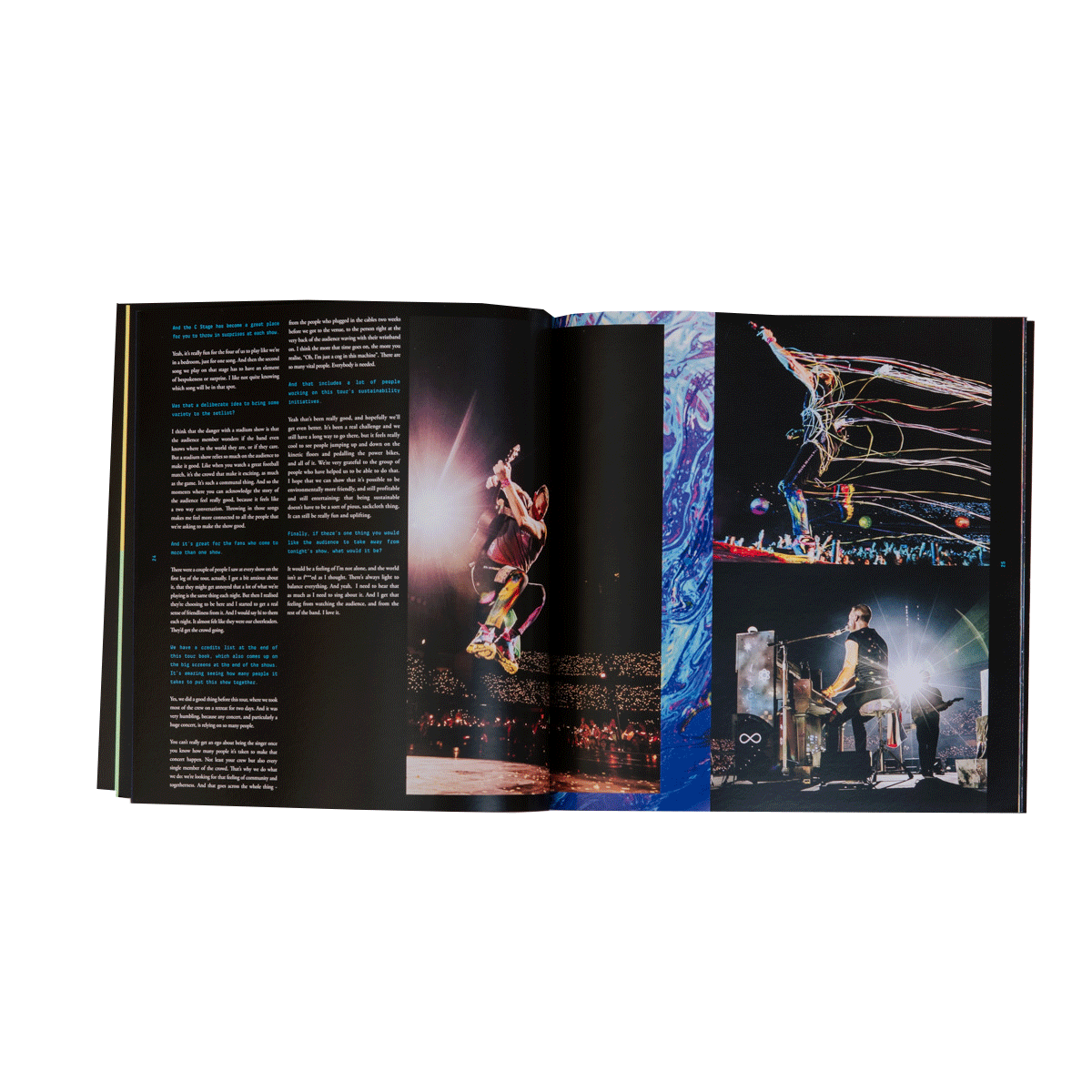 Music Of The Spheres 2024 Tourbook – Coldplay UK