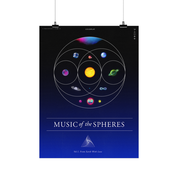 Music Of The Spheres - Lithograph – Coldplay UK