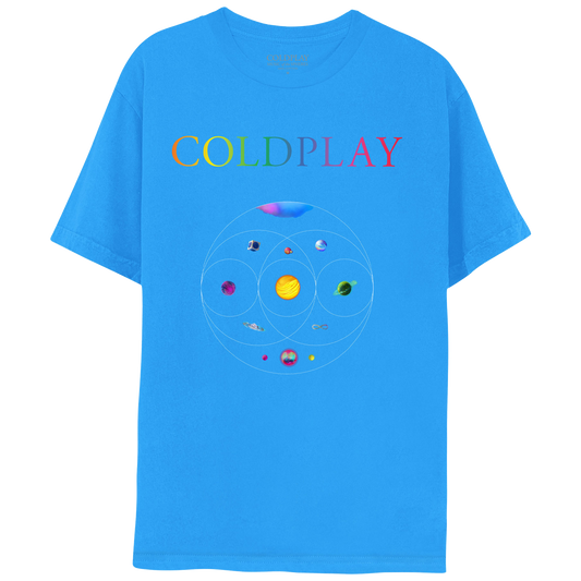 MUSIC OF THE SPHERES SAPPHIRE WORLD TOUR 2022 TEE